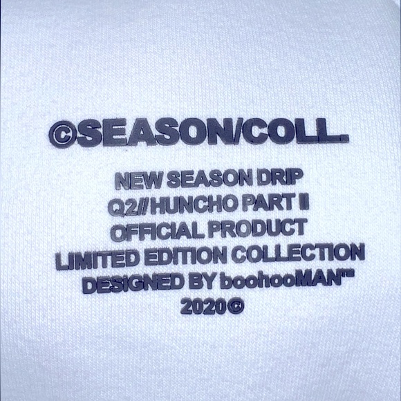 BoohooMAN Quavo Flame Print SweatSuit - Picture 14 of 16